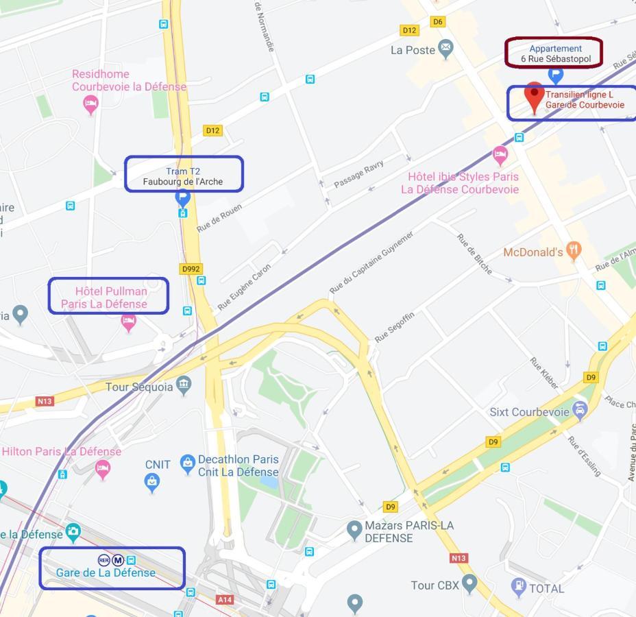 Cozy Room In Paris Ladefense كوربوفوا المظهر الخارجي الصورة